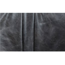 Piotr - Accent Chair With Swivel - Black Top Grain Leather