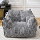 Comfortable Chenille Sofa Chairs With Highly Resilient Foam For Living Rooms And Bedrooms