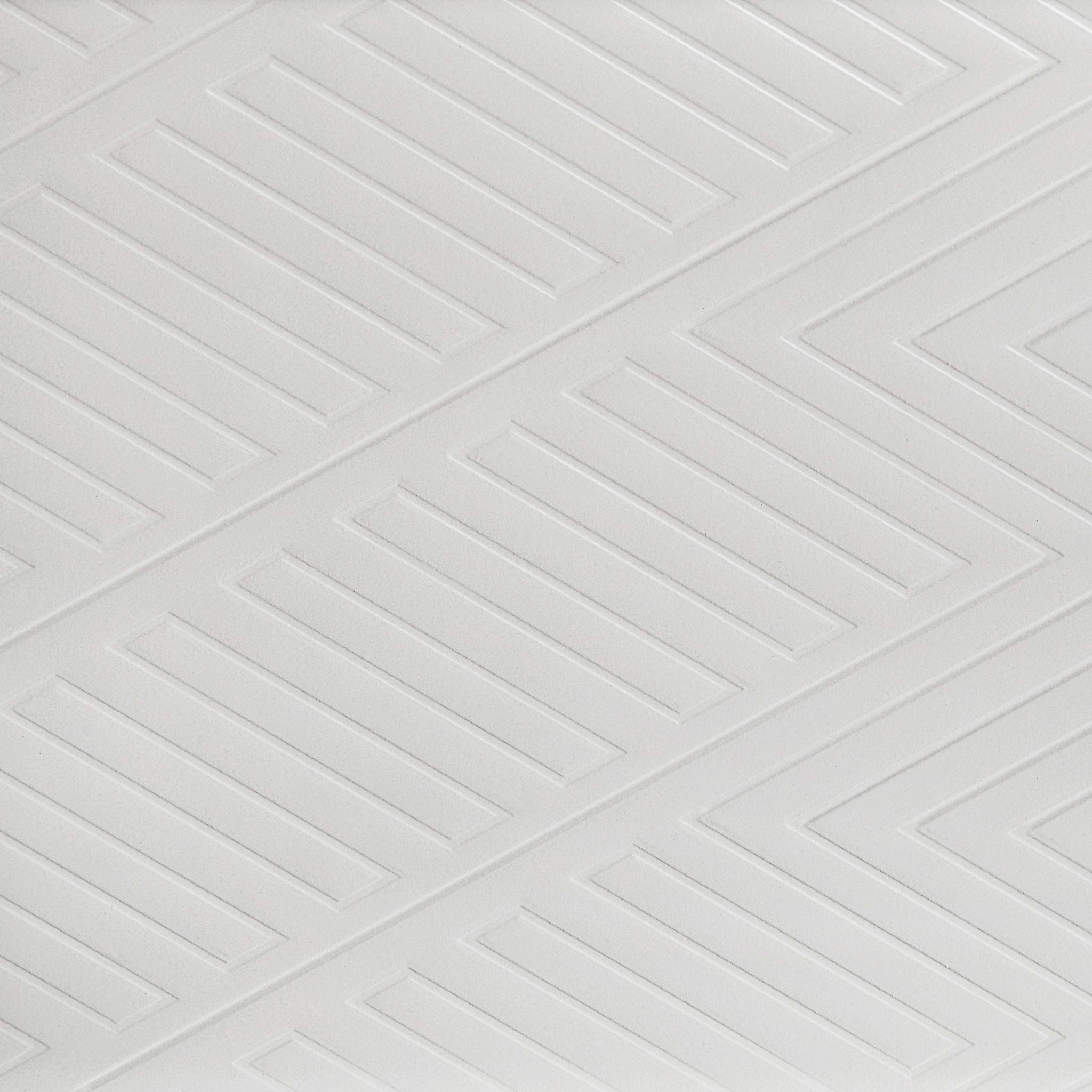 Marmore 64-inch Queen Panel Bed LED Headboard White