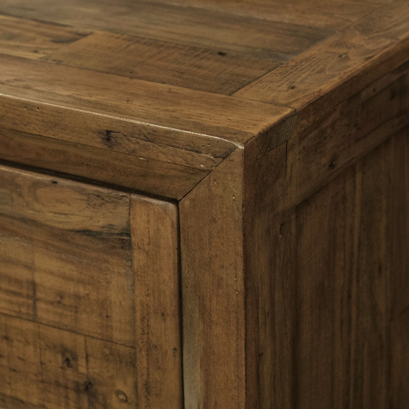 5 Drawer Chest With - Brown