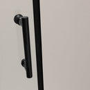 Single Sliding Bypass Shower Door Enclosure With Tempered Glass