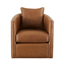 Jasmine - Swivel Accent Chair - Brown