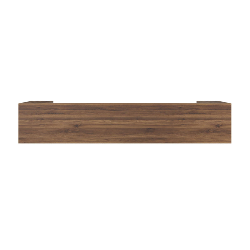 Farmhouse Style Extra Long Walnut Console Table