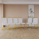 Side Dining Room Chair, Padded Seat High Back