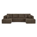 Modern Minimalist U - Shape Modular Sectional Sofa
