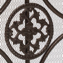 Darcie - Wrought Fireplace Screen, Ornate Design