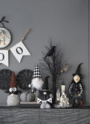 Halloween Sitting Witch Decor - Black