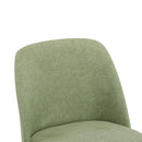 Modern Dining Chair With Curved Backrest