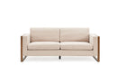 Modern Sofa With Solid Wood Legs, 3 Seater