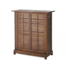 Riviera - Wood Bar Stylish Beverage Station Acacia Wood Compact - Brown
