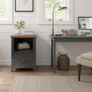 Essex - Drawer File - Black, Whiskey