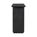 Console Table With Curved Corners And U Base Design