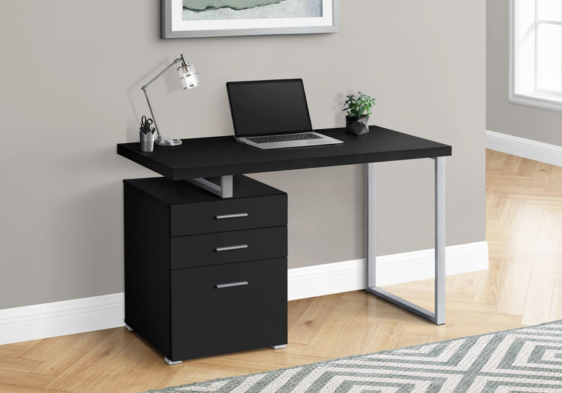 Computer Desk Left Right Set-Up Storage Drawers For Home Office