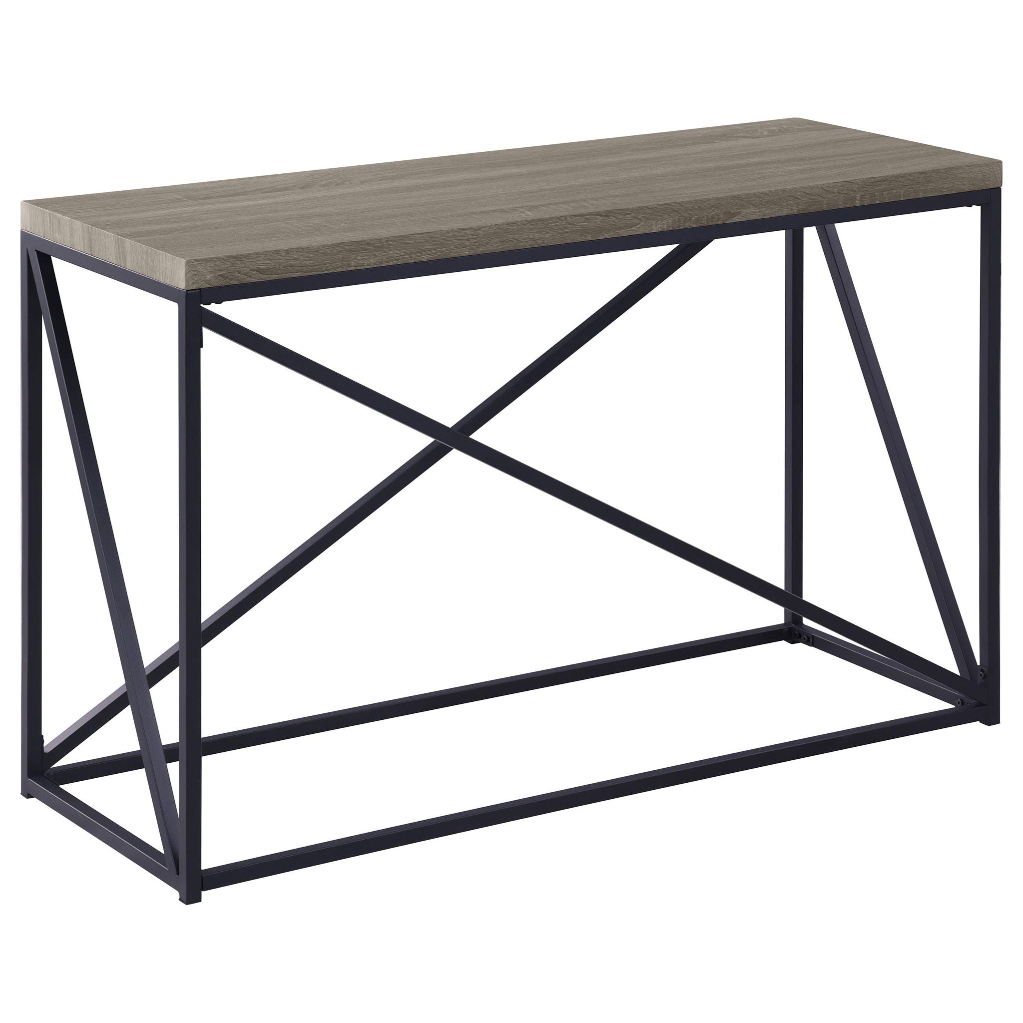 Birdie Rectangular Entryway Console Table Sonoma Grey - Atlantic Fine Furniture Melbourne FL