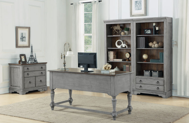 Plymouth - Writing Desk - Gray