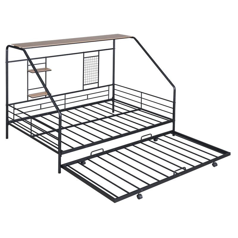 Playhouse Design Bed With Trundle
