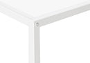 Corner Accent Console Table For Entryway, Unique L-Shaped Design