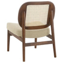 Rayo - Rattan Cane Back Accent Chair With Padded Seat