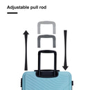 3 Piece Luggage Sets Lightweight Suitcase With Two Hooks, Spinner Wheels, Tsa Lock, Durable Hard Shell