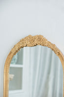 Wood Floor Mirror, Full Body Mirror Dressing Make Up Mirror For Bathroom
