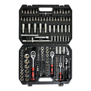 Tool Set Socket And Ratchet Wrench Toolbo 71 Pieces Toolbox Universal Home Car Repair Tool Set For Men Homeowners Diy Enthusiasts And Mechanics - Black