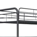 Modern Triple Bunk Bed, Durable Metal Frame