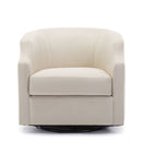 Isabelle - Swivel Glider Barrel Chair