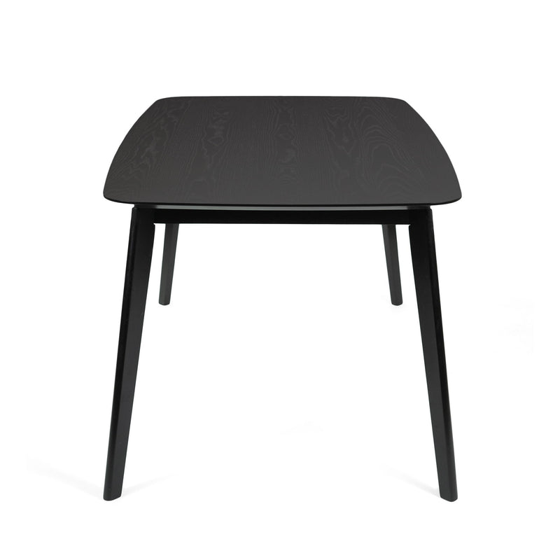 Retro Dining Table With Faux Wood Top
