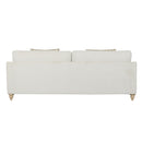 Sofa Single Reverable Cushion With 2 Pillows - Off White