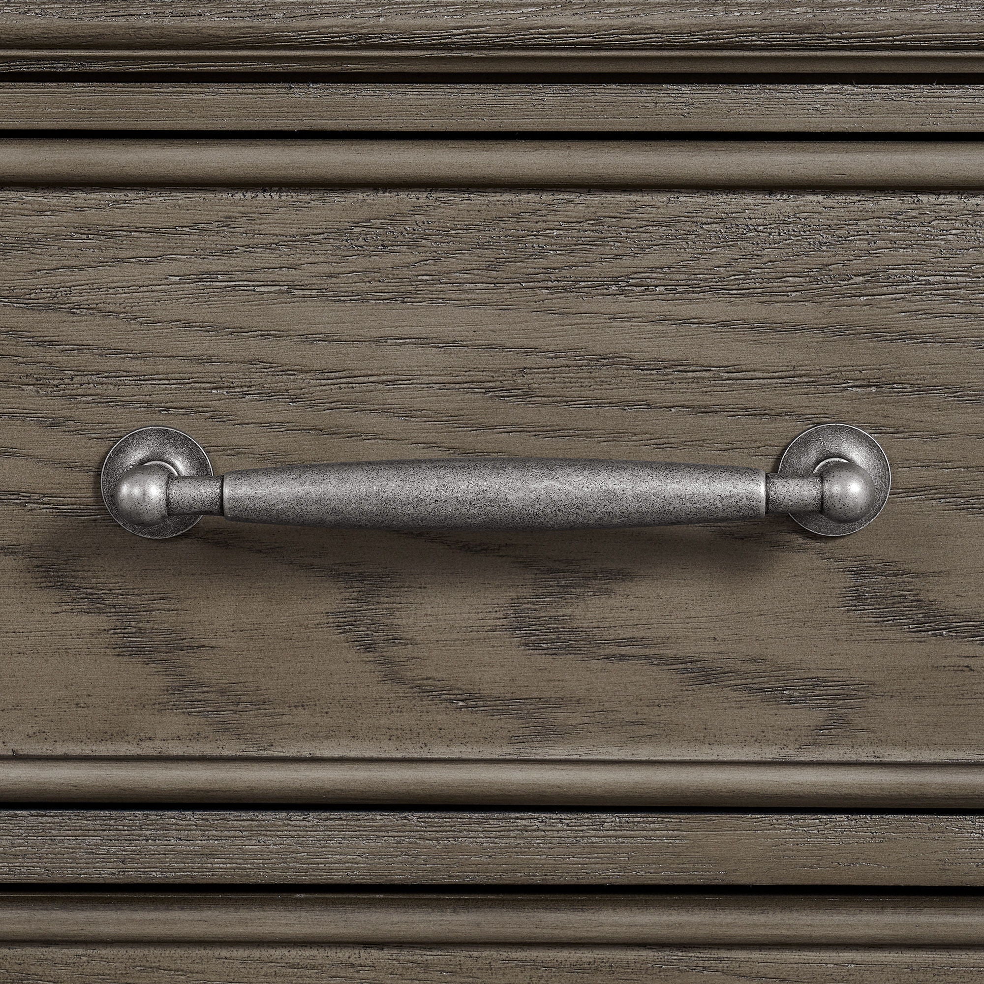 Kings Court - 7-Drawer Door Chest - Gray