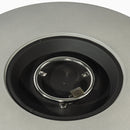 36" Propane Gas Fire Pit Table, 50000 Btu Round Steel Fire Pit With Tank Holder For Outside Patio Deck Garden Backyard - Gray