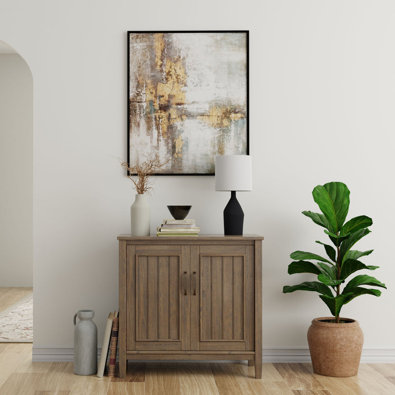 Lev - Low Storage Cabinet - Smoky Brown