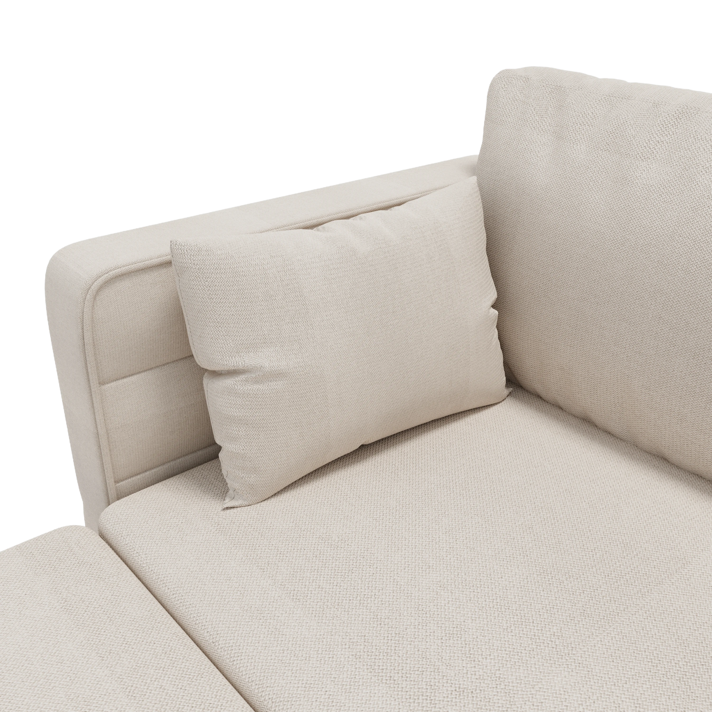 UNITED WE WIN Modular Sectional Sofa U Shaped Modular Couch with Reversible Chaise Modular Sofa Sectional Couch with Storage Seats