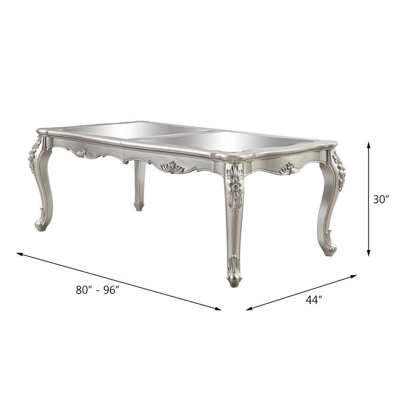 Bently - Dining Table - Champagne Finish - Atlantic Fine Furniture Inc
