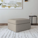 Sky - Fabric Ottoman