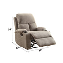 Rosia - Recliner (Motion) - Atlantic Fine Furniture Inc