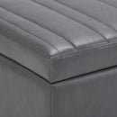 Darcy - Upholstered Storage Ottoman Bench