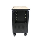 4 Drawers Multifunctional Tool Cart With Wheels And Wooden Top