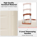 2 Piece Luggage Set With Bags Expanable Spinner Wheels ABS Lightweight Suitcase With Tsa Lock 20" / 28"