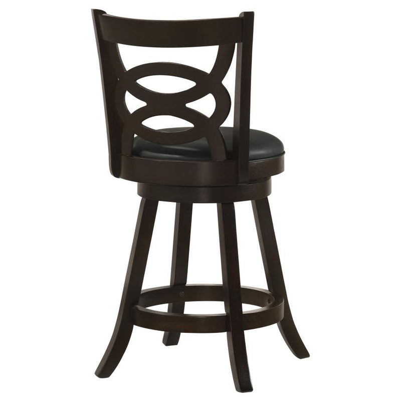 Calecita - Wood Swivel Counter Stool (Set of 2)