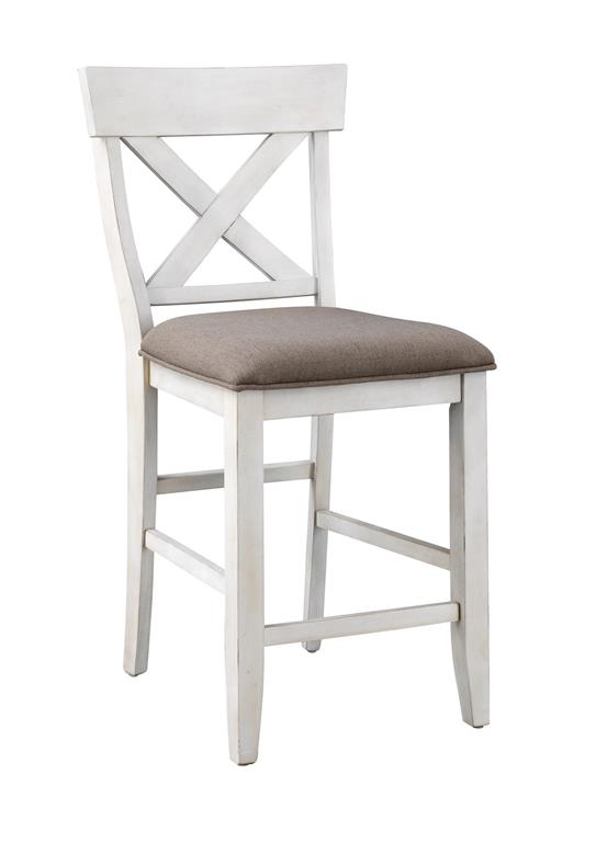 Set of 2 Bar Harbor Counter Height Dining Chairs