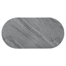 Yukino - Coffee Table - Gray High Gloss & Chrome