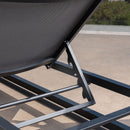 Chaise Lounge With 5 Reclining Positions, Outdoor Patio Lounge Chairs