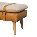 Buffalo - Hide Leather Bench