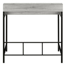 Computer Desk For Home Office, Standing, Storage Shelves, Laptop, Contemporary & Modern