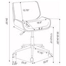 Addington - Upholstered Adjustable Office Desk Chair