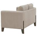 Islington - Upholstered Panel Arm Sofa Set