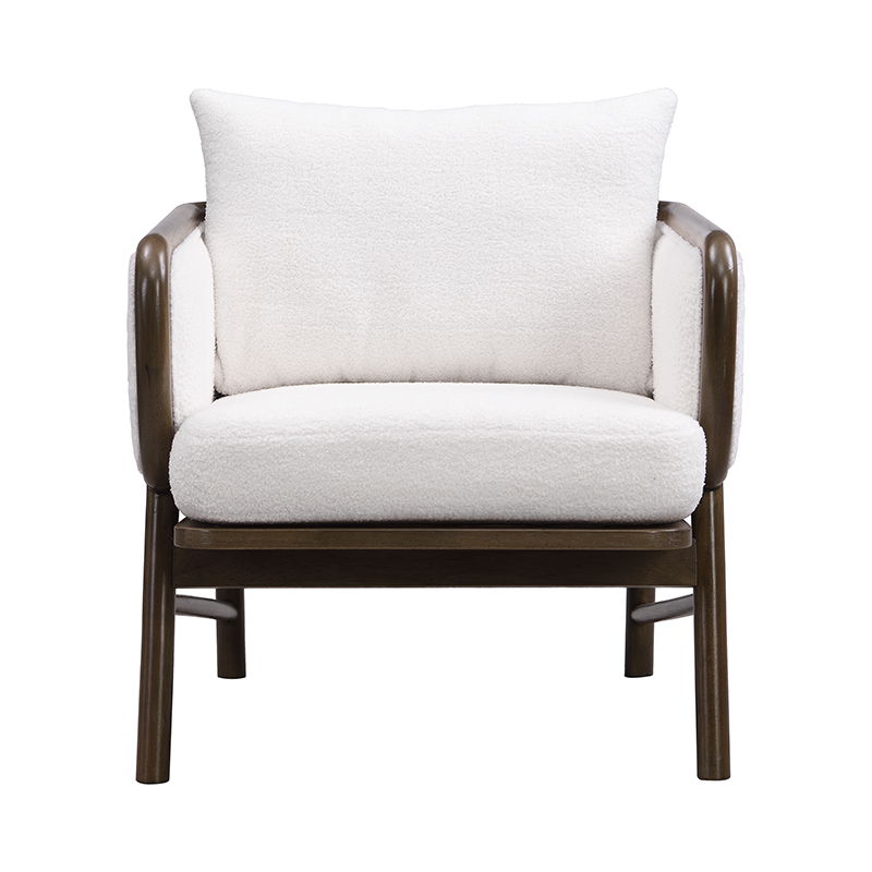 Upholstered Accent Armchair For Living Room