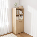 Stretchable Office Desk With Storage Shelves And Mobile Wheels