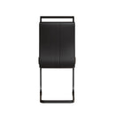 Modern Dining Chairs With High Back Upholstered Design Metal Legs